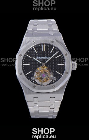 Audemars Piguet Royal Oak Tourbillon 41mm Black Dial in 904L Steel Case