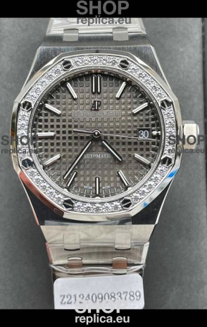 Audemars Piguet Royal Oak 37MM Grey Dial Watch in 3120 Movement - 1:1 Mirror Replica
