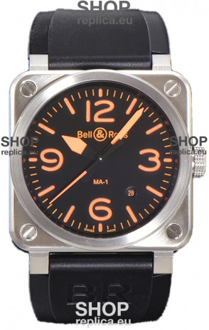 Bell and Ross BR03-92 MA-01 Orange Indicators Edition Swiss Replica Watch