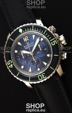 Blancpain Blancpain Fifty Fathoms Chronograph Flyback Blue 1:1 Mirror Replica Watch