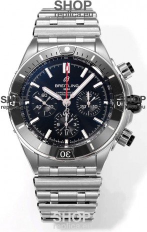 Breitling Chronomat B01 42 Edition Swiss 904L Steel Casing Black Dial 1:1 Mirror Replica Watch