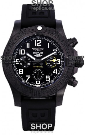 Breitling Avenger Hurricane Chronograph Black Dial - DLC Coating Swiss Replica Watch
