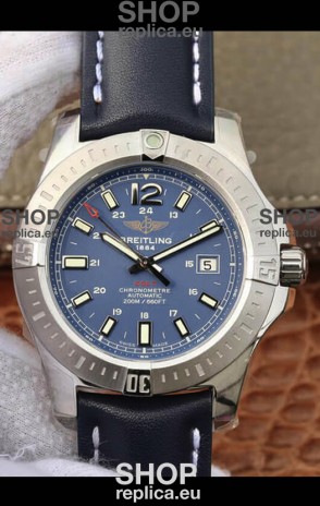 Breitling Chronometre COLT 41 Light Blue Dial Swiss Automatic Replica Watch