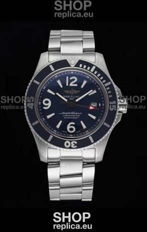 Breitling Superocean Automatic 44 Steel - Navy Blue Dial 1:1 Mirror Replica