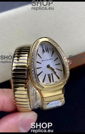 Bvlgari Serpenti Edition Yellow Gold Casing Watch in 1:1 Mirror Quality