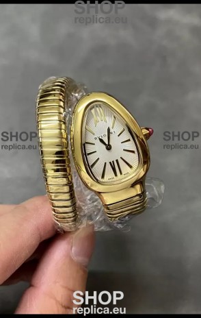 Bvlgari Serpenti Edition Yellow Gold Casing Watch in 1:1 Mirror Quality