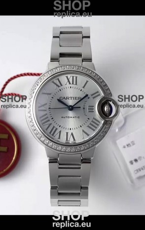Ballon De Cartier Swiss Automatic 1:1 Mirror Quality 33MM in Steel Casing