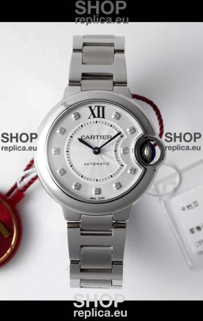 Ballon De Cartier Swiss Automatic 1:1 Mirror Quality 33MM in Steel Casing