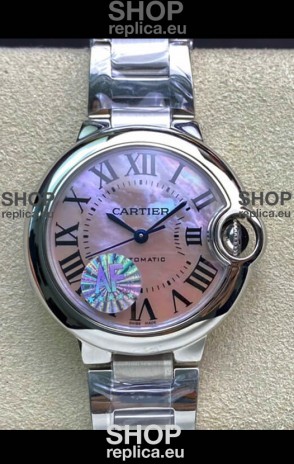 Ballon De Cartier Swiss Automatic 1:1 Mirror Quality 33MM in Steel Casing