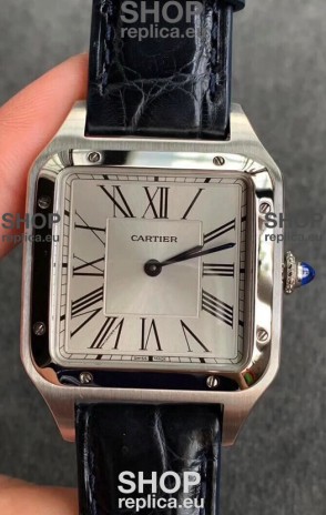Cartier Santos Dumont 1:1 Mirror Swiss Replica Watch in Steel Casing 38MM
