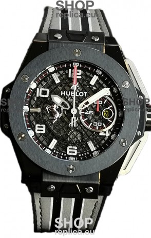 Hublot Big Bang F1 Ceramic Casing Chronograph Swiss Replica Watch 
