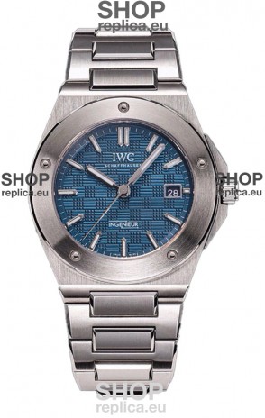 IWC Ingenieur IW3289 Blue Dial 1:1 Mirror Swiss Replica Watch 40MM