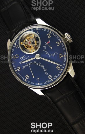 IWC Portugieser Tourbillon Mystere Retrograde Blue Dial UPDATED 2019 Version 