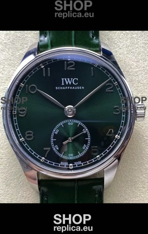 IWC Portugieser Super Clone Automatic 41 IW358310 Green Dial in Steel Case