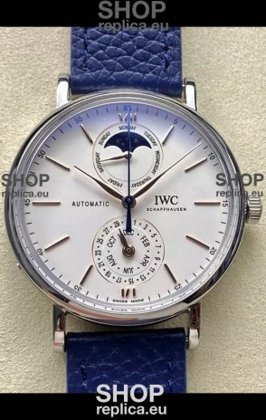 IWC IW359001 Portofino Complete Calendar 904L Stainless Steel Swiss Replica Watch 
