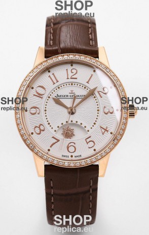 Jaeger-LeCoultre Rendez-Vous Steel Night & Day Rose Gold 1:1 Mirror Swiss Watch