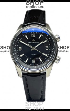 Jaeger LeCoultre Polaris Automatic Black Dial Steel Casing 41MM Swiss Replica Watch 
