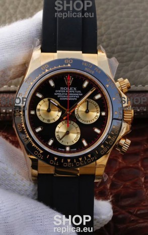 Rolex Cosmograph Daytona 116508 Yellow Gold Original Cal.4130 Movement - 904L Steel Watch