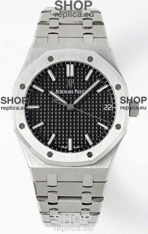 Audemars Piguet Royal Oak 15500 41MM Black Dial 904L Steel CALIBRE 4302 Movement 1:1 Mirror Replica