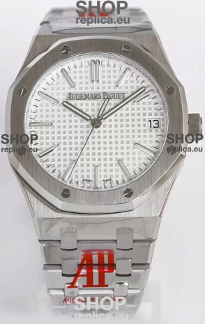 Audemars Piguet Royal Oak 15510 41MM White Dial 904L Steel CALIBRE 4302 Movement 1:1 Mirror Replica