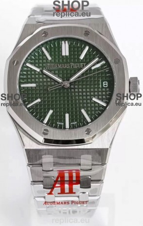Audemars Piguet Royal Oak 15510 41MM Green Dial 904L Steel CALIBRE 4302 Movement 1:1 Mirror Replica