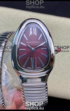 Bvlgari Serpenti Edition Stainless Steel Replica Watch in 1:1 Mirror Quality