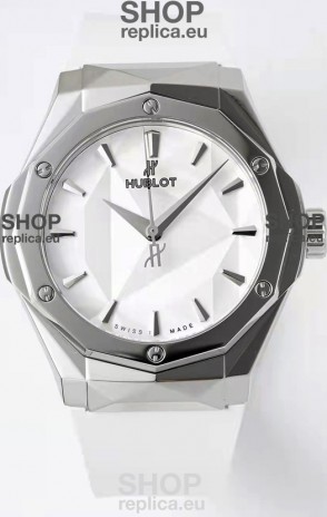 Hublot Classic Fusion Orlinski King 40MM Edition White Dial Swiss Replica Watch