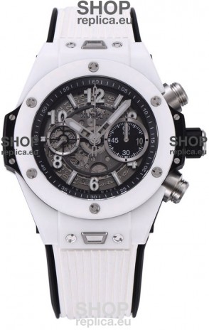 Hublot Big Bang Unico White Ceramic Casing 1:1 Mirror Edition Swiss Replica Watch