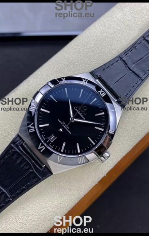 Omega Co-Axial Constellation 41MM 904L Steel Black Dial 1:1 Mirror Replica Watch