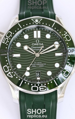 Omega Seamaster 300M Master Chronometer Green Swiss 904L Steel 1:1 Mirror Replica Watch
