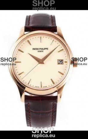 Patek Philippe #Ref 5227R in White Dial 1:1 904L Rose Gold Casing 904L Steel Swiss Watch 