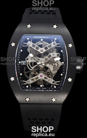 Richard Mille RM027 Rafael Nadal Titanium Casing with Genuine Swiss Tourbillon Movement Super Clone
