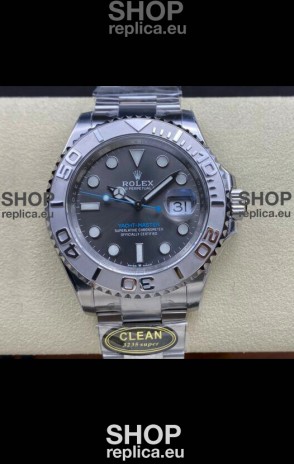 Rolex Yachtmaster 40mm Steel Dial - 1:1 Swiss Replica Watch in 904L Steel Casing