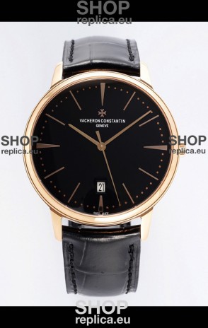 Vacheron Constantin Patrimony Rose Gold 1:1 Mirror Replica Watch 40MM 904L Steel 
