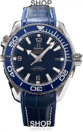 Omega Seamaster Planet Ocean 600M 43.50 MM Blue Dial Steel Casing 1:1 Mirror Replica