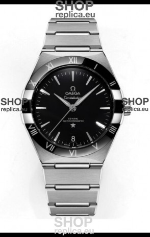 Omega Co-Axial Constellation Stainless Steel Black Dial 1:1 Mirror Replica 41MM