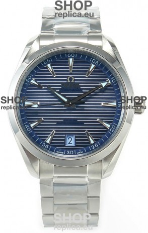 Omega Aqua Terra 150M Summer Blue Dial 904L Steel Casing 1:1 Mirror Replica 41MM 
