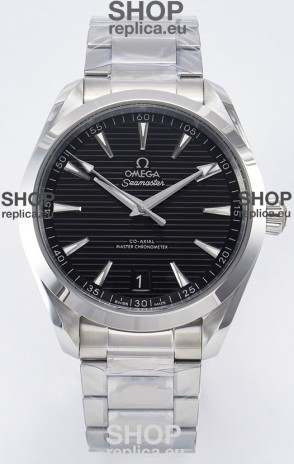 Omega Aqua Terra 150M Black Dial 904L Steel Casing 1:1 Mirror Replica 41MM 