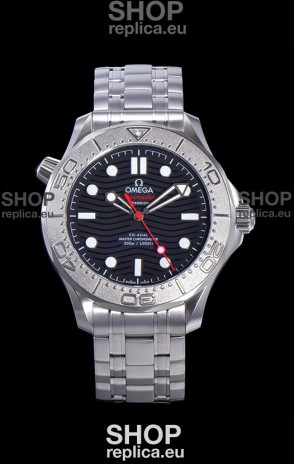Omega Seamaster Diver 300M Nekton Edition 1:1 Mirror Replica Watch in Black Dial