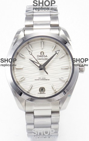 Omega Super Clone Seamaster Aquaterra 150M 34MM Swiss Replica Watch in White Dial