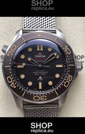 Omega Super Clone Seamaster 300M No Time To Die Edition Titanium Casing Replica Watch