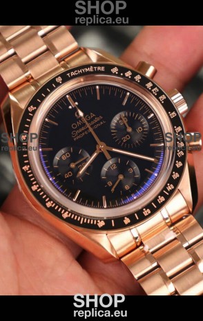 Omega Speedmaster Professional Moonwatch Rose Gold Swiss Replica