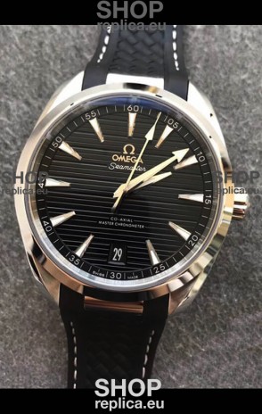 Omega Seamaster Aquaterra 41MM 1:1 Mirror Swiss Replica Watch in Black Dial