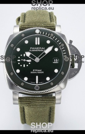Panerai PAM1287 Submersible eSteel 1:1 Superclone Replica Watch 44MM 