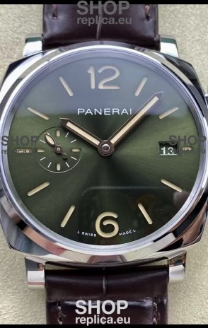 Panerai Luminor Due PAM1329 Edition 1:1 Mirror Swiss Replica Watch Green Dial