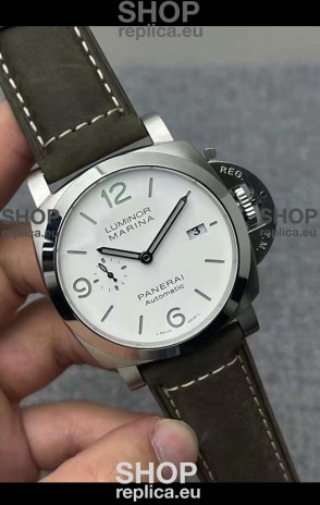 Panerai Luminor Marina PAM1314 1:1 Mirror Swiss Replica Watch in White Dial 