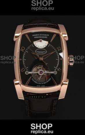 Parmigiani Fleurier Kalpa XL Rose Gold 1:1 Genuine Tourbillon Swiss Replica Watch 