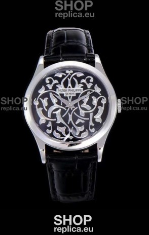 Patek Philippe 5088/100P Calatrava Stainless Steel Watch 1:1 Mirror Replica