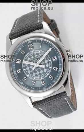 Patek Philippe Calatrava 6007 Grey Dial 904L Steel Casing 1:1 Mirror Replica Watch