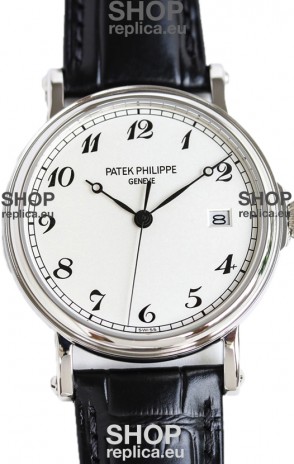 Patek Philippe Calatrava 5153G White Gold 1:1 Mirror Swiss Replica Watch 